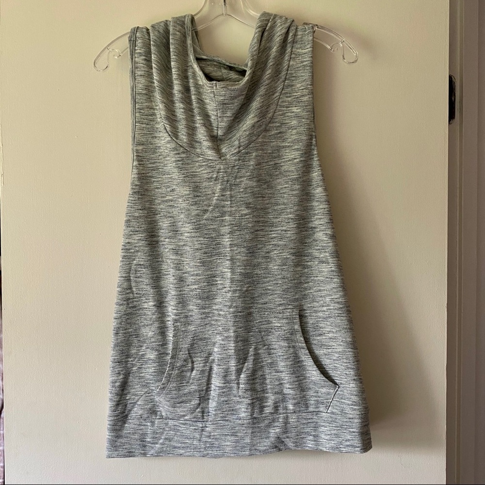 Hooded Cross Back Tank